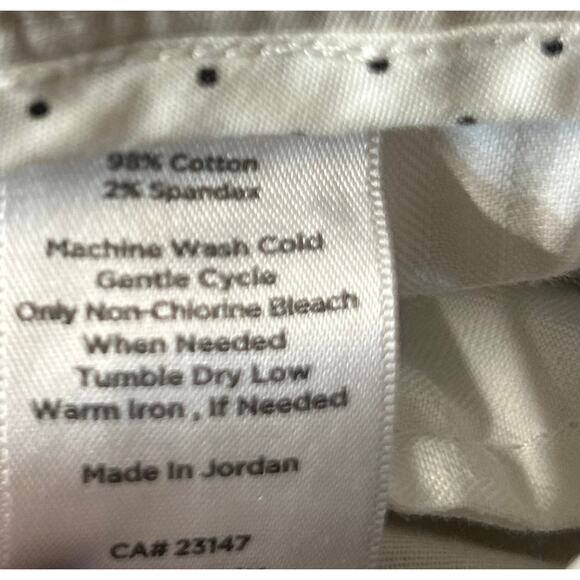 Talbots Petite The Perfect Skimmer Capris | Beige Tan Size 8P - Picture 10 of 10